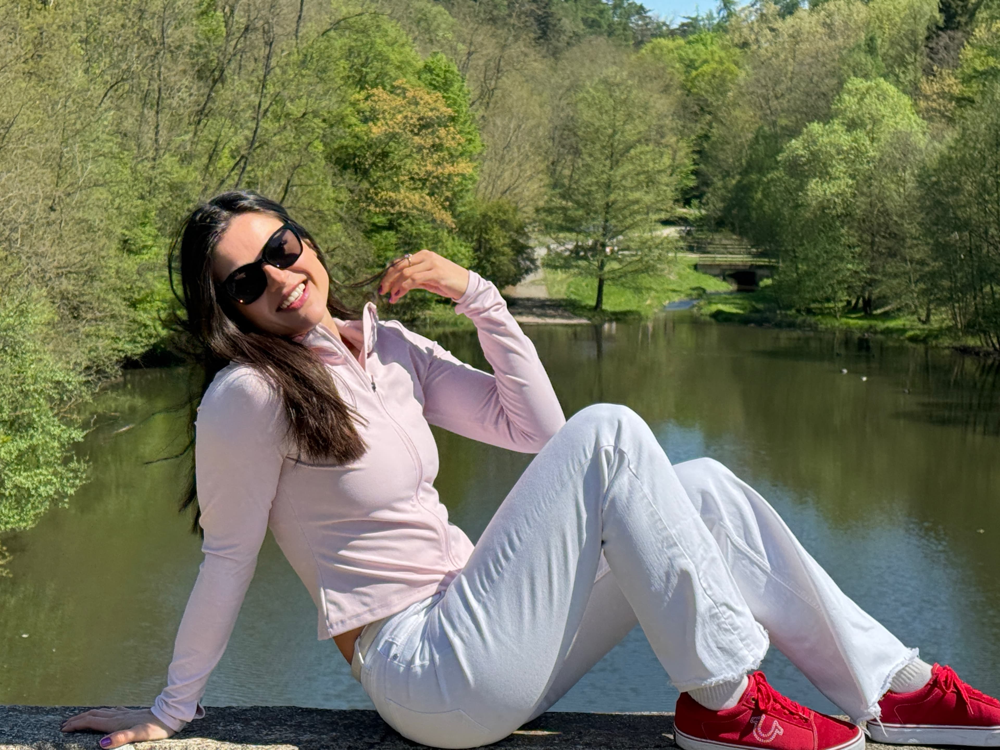 Kristina by the lake